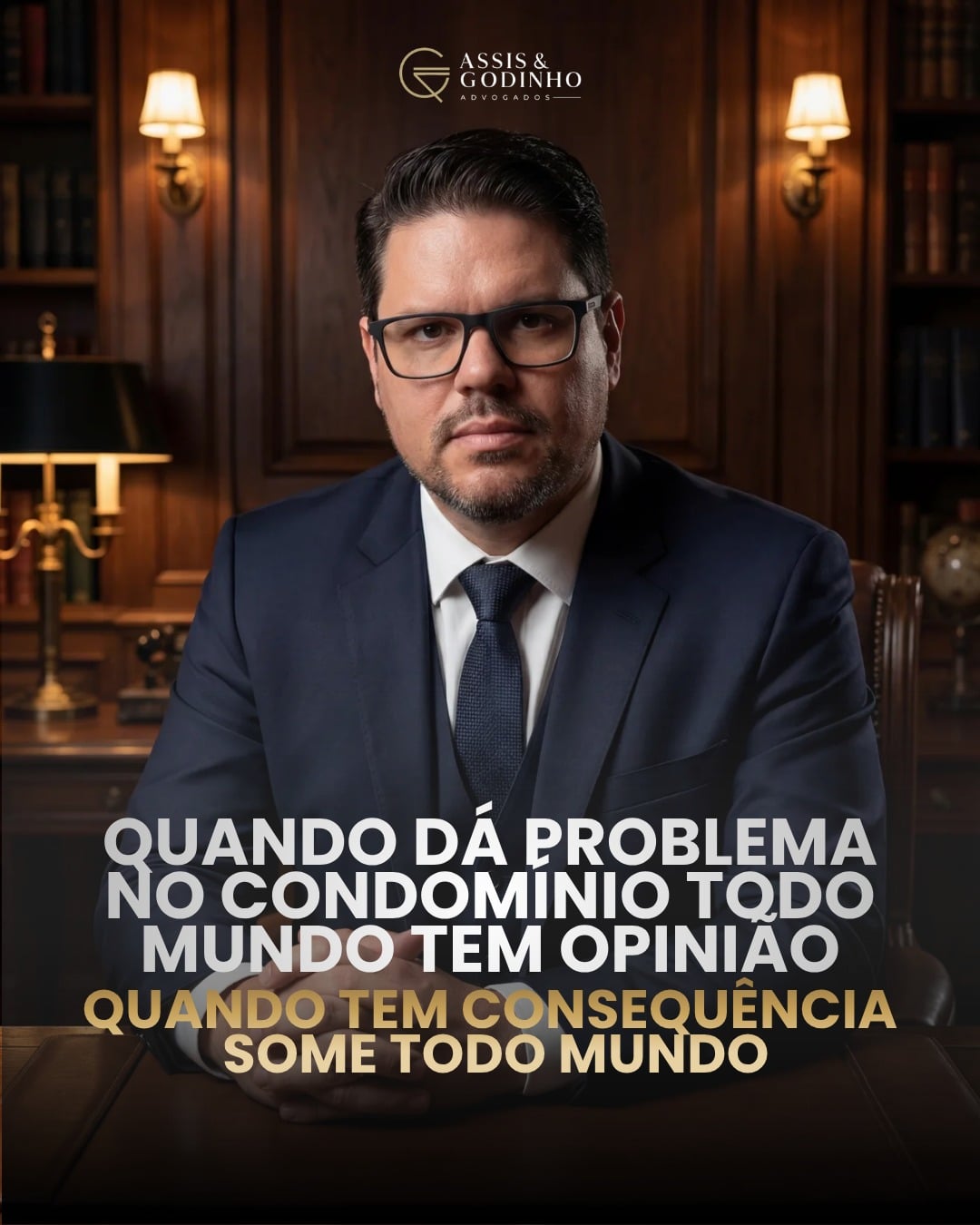 Essa cena é clássica. Na hora da confusão, aparece conselho de todo lado, e na hora de assumir peso, quase ninguém fica. E é aí que muita decisão mal conduzida mostra o tamanho que tem. No condomínio, muita coisa parece pequena até ganhar consequência. Se você quer acompanhar mais conteúdos sobre riscos e decisões na gestão condominial, acesse o link da bio do escritório.