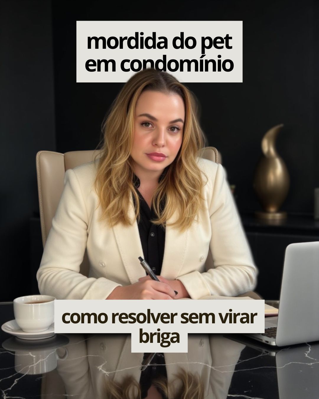 Vídeos circulando, acusações cruzadas, ninguém assume. Quando um pet morde um condômino em área comum (hall, elevador, garagem), o condomínio precisa tratar o fato como ocorrência, não como “briga de grupo”. O que vale juridicamente: Regimento Interno/Convenção devem prever conduta pet (uso de guia, focinheira quando indicado), responsabilidade do tutor e rito de ocorrência. Sem regra escrita, tudo vira improviso, e o conflito ganha escala. Aquele “foi sem querer” não afasta o dever de ressarcir. E sem registro formal, vira palavra contra palavra (e pouca chance de solução objetiva). Procedimento mínimo (mão na massa): 1. Atenda a vítima (primeiro cuidado, sempre). 2. Relato formal do ocorrido (quem, quando, onde; com assinatura). 3. Evidências: fotos, eventual vídeo, testemunhas. 4. Aplicar a regra: advertência/multa conforme RI; informar tutor e vítima com comunicação objetiva. 5. Acompanhar o caso e arquivar a documentação. Ajuste de rota: Se o seu RI não trata do tema, inclua a cláusula de conduta pet (orienta circulação, responsabilização e rito). Envie PDF e baixe agora o material "Síndico protegido", o manual que todo síndico deveria receber junto às chaves do condomínio.