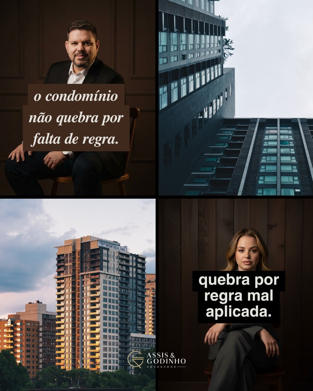 Todo condomínio tem regra, o problema é quando ela existe só no papel. Regra mal aplicada gera conflito, gera desgaste e vira munição para questionamentos jurídicos. Quando a gestão tenta resolver tudo no improviso, o prejuízo não aparece na hora, mas aparece depois, em retrabalho, anulação de decisões e ações judiciais. Condomínio que funciona não é o que cria regra nova toda semana, é o que aplica bem as que já existem. Se você quer estruturar procedimentos para que as decisões do seu condomínio se sustentem juridicamente, fale no direct. #direitocondominial #gestaocondominial #condominios #segurancajuridica #administracaocondominial